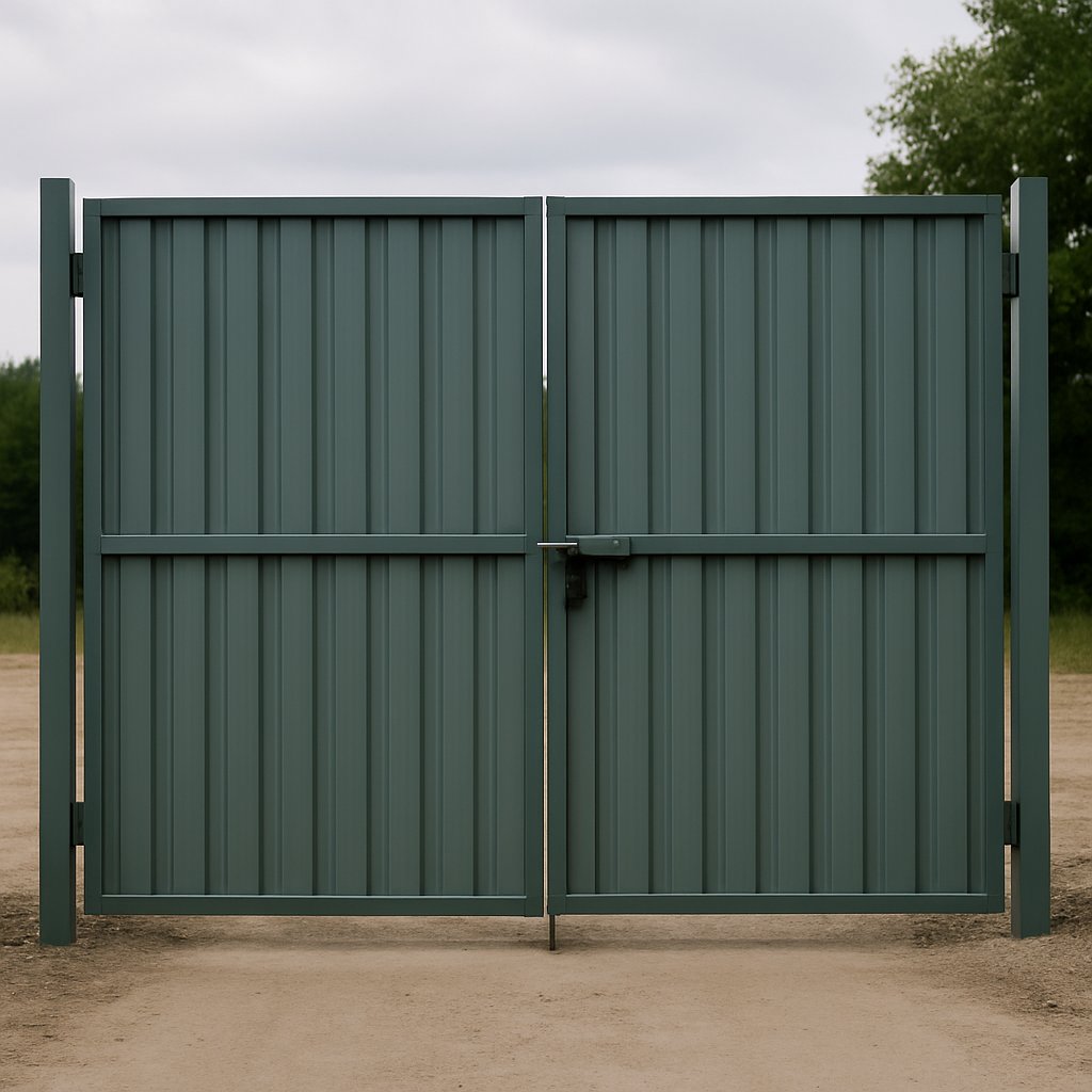 ÇİFT KANAT ŞANTİYE KAPISI